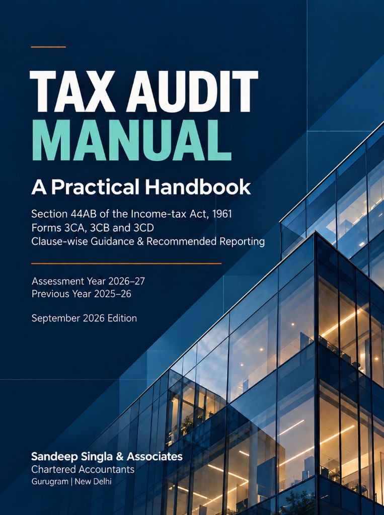 Tax Audit Manual cover